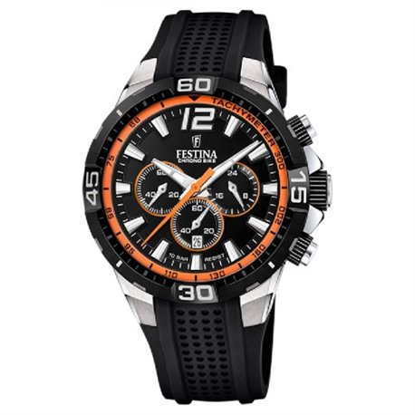 Reloj Festina Chrono bike F20523/2 caucho negro