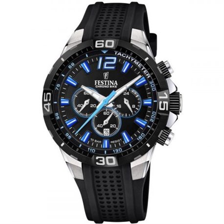 Reloj Festina Chrono bike F20523/4 caucho negro