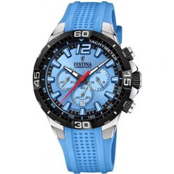 Reloj Festina Chrono bike F20523/8 caucho azul