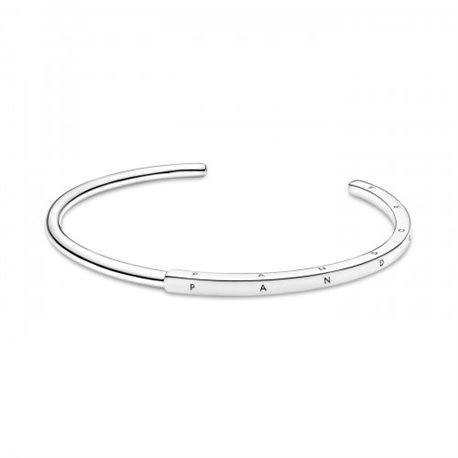 Pulsera Pandora 599493C00-1 Signature I-D plata