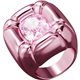 Anillo de cóctel Swarovski Dulcis 5601579 rosa