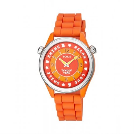 Reloj Tender time Tous 100350585 acero y silicona