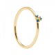 Anillo P D Paola Daisy gold AN01-183-12 plata