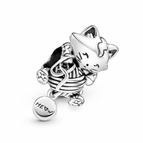 Charm Pandora 799535C00 Gatito y ovillo de lana