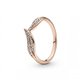 Anillo Pandora rose 189533C01-52 hojas brillantes