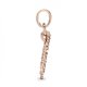 Charm colgante Pandora rose 789550C01 pluma