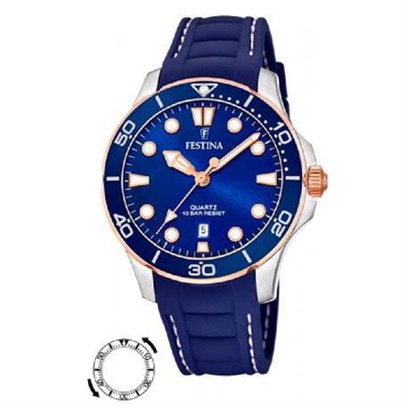 Reloj Festina Boyfriend F20502/2 mujer caucho