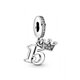 Charm colgante Pandora 799540C01 15 cumpleaños