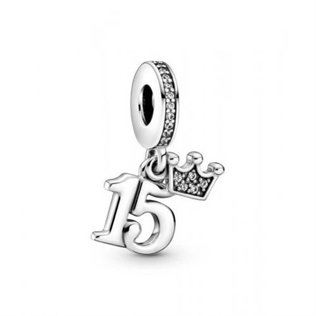 Charm colgante Pandora 799540C01 15 cumpleaños