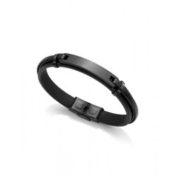 Pulsera Viceroy Magnum 75285P01010 acero IP negro