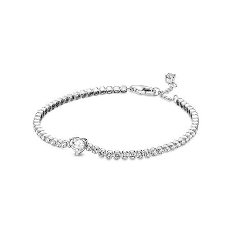 Pulsera Pandora 590041C01-18 Corazón Brillante