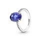 Anillo Pandora compromiso 190056C01-54 Halo plata