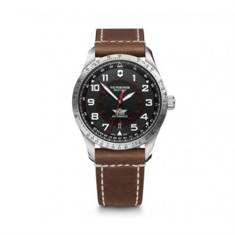 Reloj Victorinox V241973 Airboss Black Dial Strap