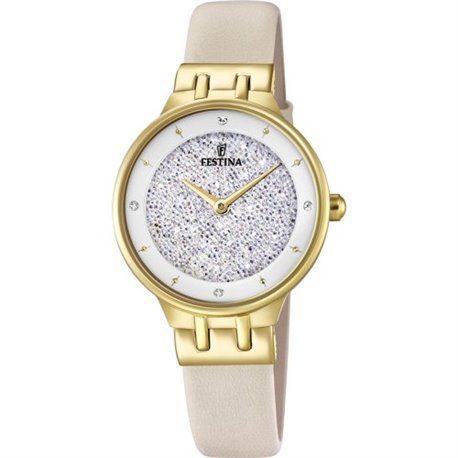 Reloj Festina Mademoiselle F20405/1 acero y piel