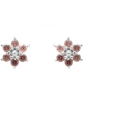 Pendientes P D Paola AR02-284-U Rose Peony Silver