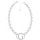 Collar Guess JUBN01035JWRHT-U Guess Iconic acero