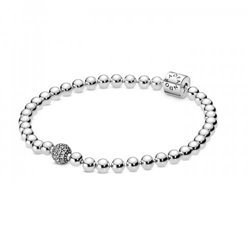 Pulsera Pandora 598342CZ-21 de cuentas y pavé