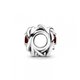 Charm Pandora 790065C06 Círculo eternity rojo