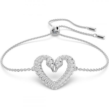 Pulsera Una Swarovski 5625534 corazón pequeña