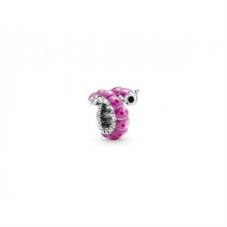 Charm Pandora 790762C01 Oruga rizada rosa