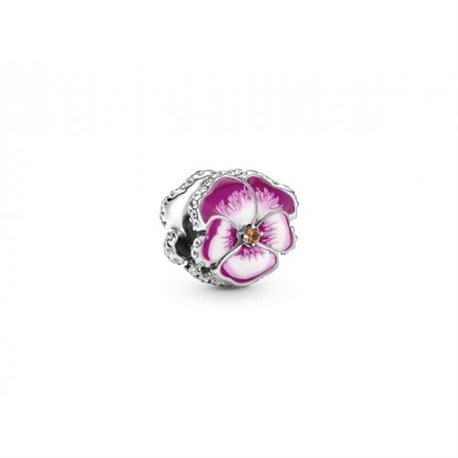 Charm Pandora 790777C01 Flor del pensamiento