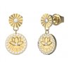 Pendientes Guess JUBE01344JWYGT-U Lotus