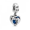 Charm colgante Pandora 798634C01 Dama Vagabundo 