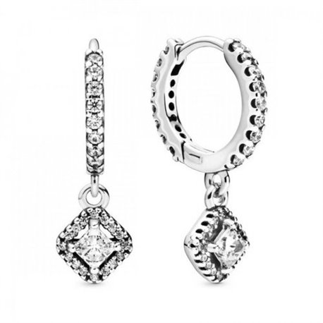 Aretes de aro Pandora 298503C01 Brillantes