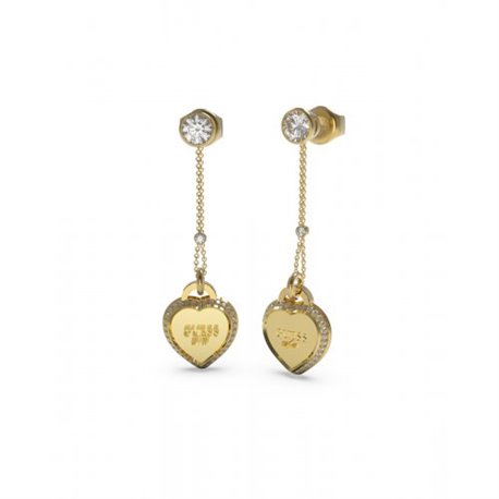 Pendientes Guess JUBE01425JWYGT-U Fine Heart