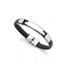 Pulsera Viceroy 75293P01010 hombre acero y piel