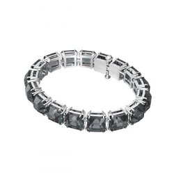 Pulsera Swarovski 5612682 Millenia cristales gris