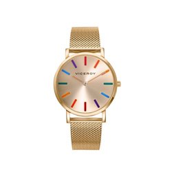 Reloj Viceroy 42422-97 mujer acero dorado