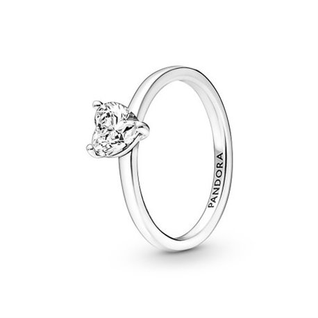 Anillo Pandora 191165C01-52 Solitario corazón 