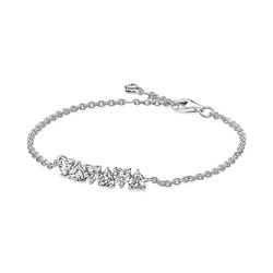 Pulsera Pandora de cadena 591162C01-18 Corazones