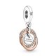 Charm colgante Pandora 780797C01 Círculo familiar