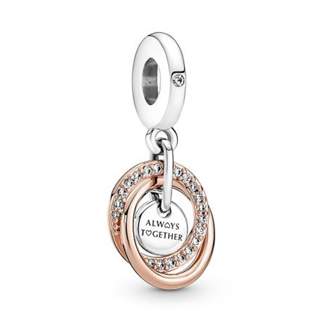 Charm colgante Pandora 780797C01 Círculo familiar