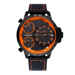 Reloj Radiant Papy RA551602 hombre acero y piel