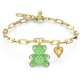 Pulsera Swarovski 5642977 Teddy verde 