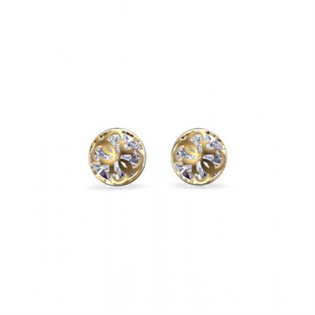 Pendientes Guess JUBE01393JWYGT-U Logo Boule