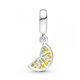 Charm colgante Pandora 791696C01 rodaja de limón