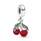 Charm colgante Pandora 791583C01 Cerezas