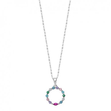 Collar Lotus Silver LP3246-1/1 mujer multicolor