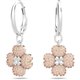 Pendientes de aro Latisha 5636485 Swarovski rosas