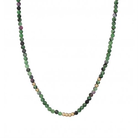 Collar cristal verde X4660237 Vidal & Vidal