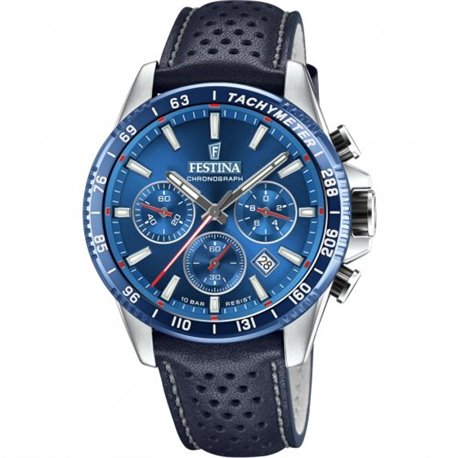 Reloj Festina Timeless Chronograph F20561/3 piel