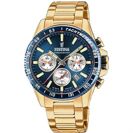 Reloj Festina Timeless Chronograph F20634/2 acero