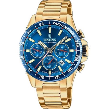 Reloj Festina Timeless Chronograph F20634/3 acero