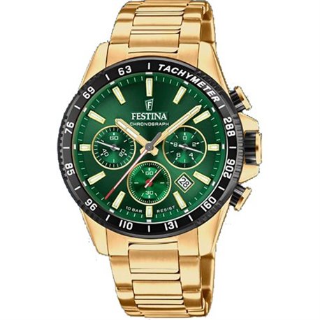 Reloj Festina Timeless Chronograph F20634/4 acero