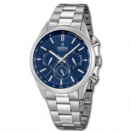 Reloj Festina Timeless Chronograph F16820/2 acero