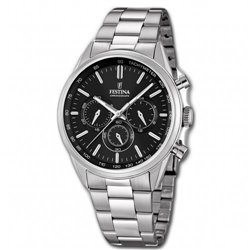 Reloj Festina Timeless Chronograph F16820/4 acero